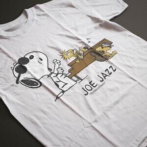 Style 1990S Snoopy Joe Jazz Cartoon Shirt